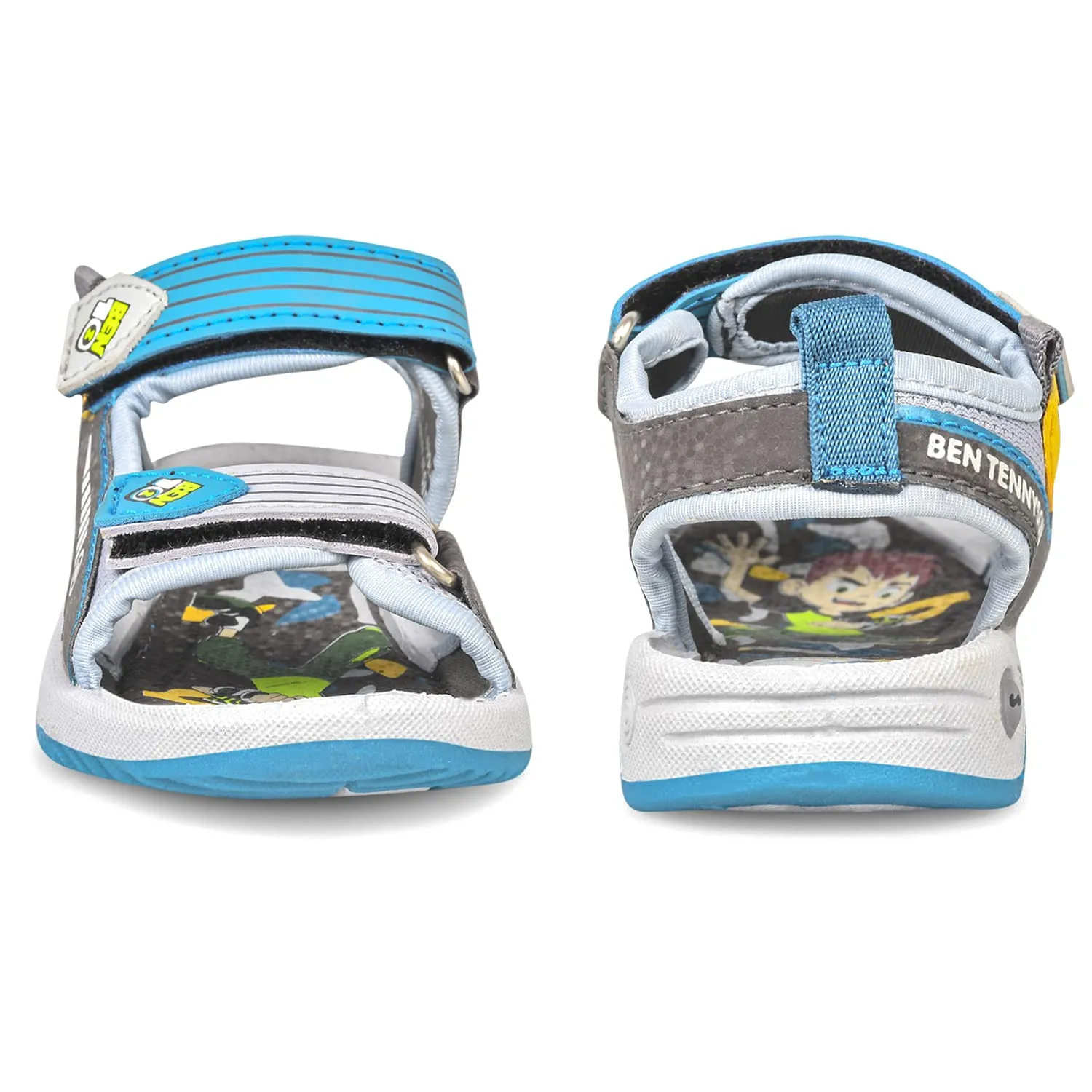 Campus Kid's SL-522 Outdoor Sandal L.GRY/D.GRY 13- UK/India