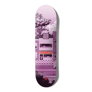 Chocolate Skateboard Deck Pixel City Kenny Anderson Twin Tip 8.25"