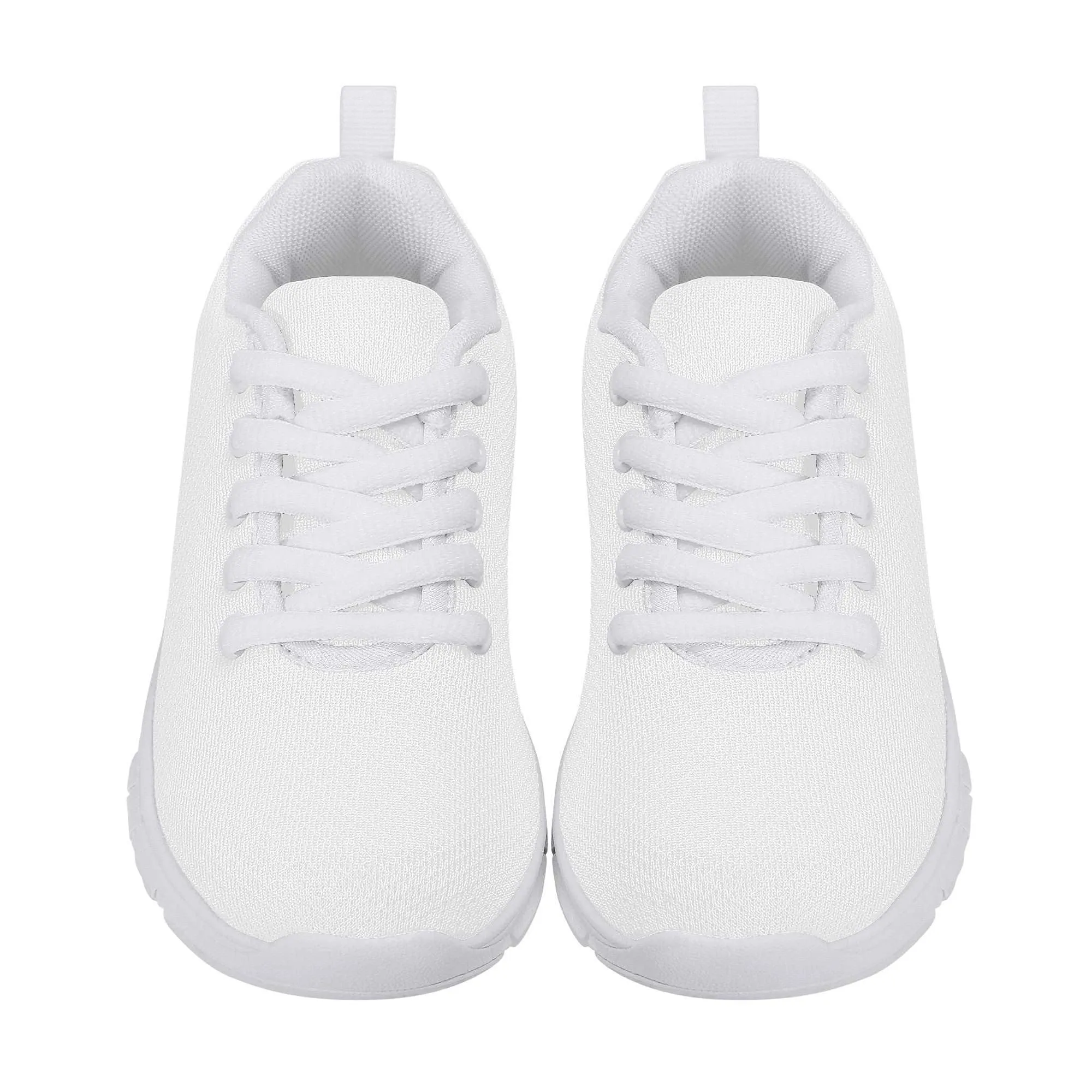 Create Your Own Kids Sneakers-White