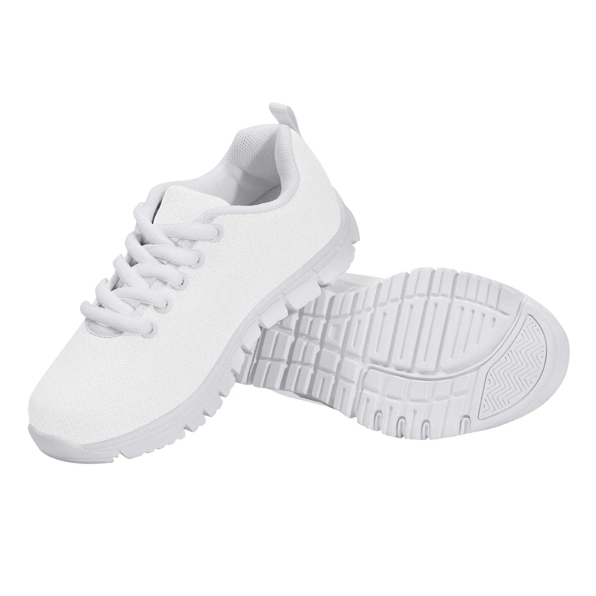 Create Your Own Kids Sneakers-White