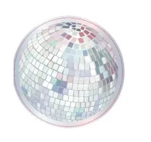 Disco Ball Small Plate