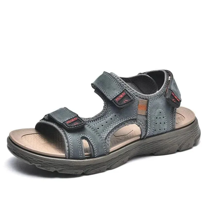 DM410 Genuine Leather Sandals Men's Outdoor Casual Shoes