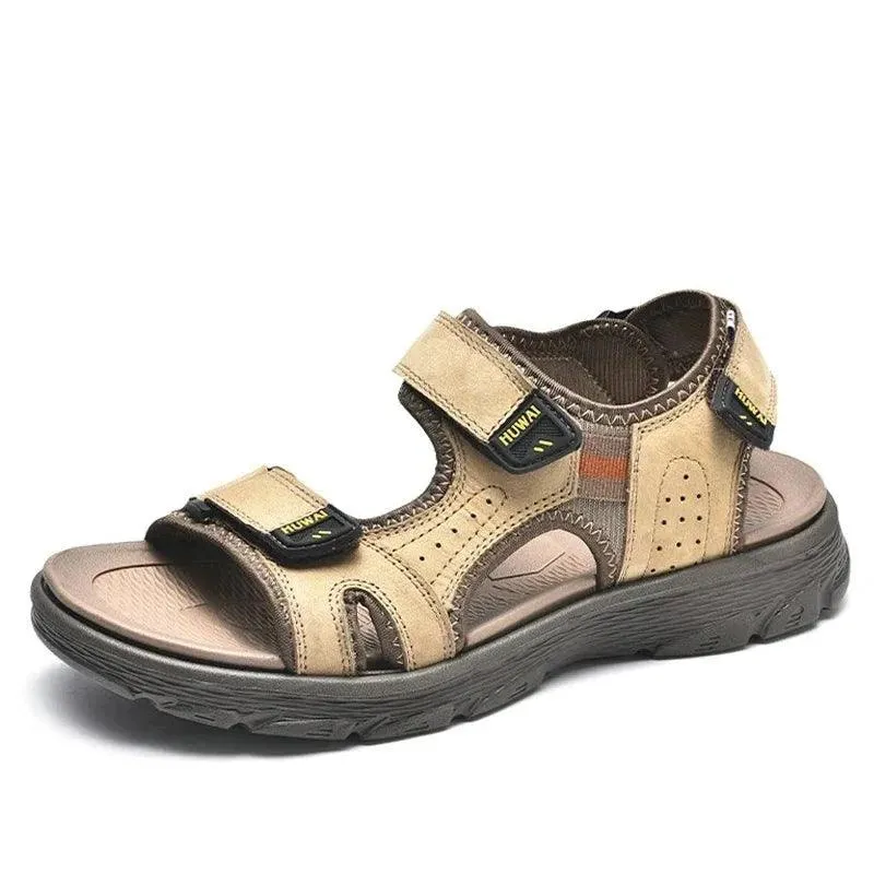 DM410 Genuine Leather Sandals Men's Outdoor Casual Shoes