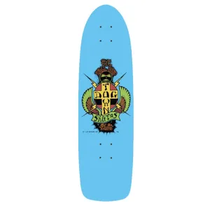 Dogtown 8.375" x 30.575" OG PC Tail Tap 70s Rider Sky Blue (MODERN CONCAVE) Skateboard Deck