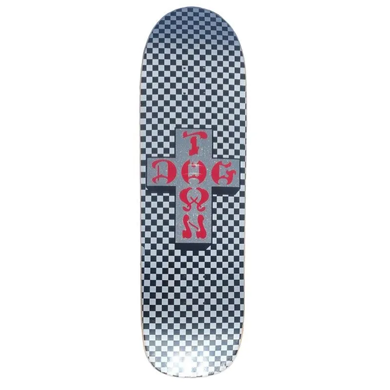 Dogtown 8.875" x 32.25" Pool School Checkerboard Skateboard Deck