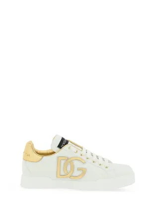 Dolce & gabbana logoed portofino sneakers