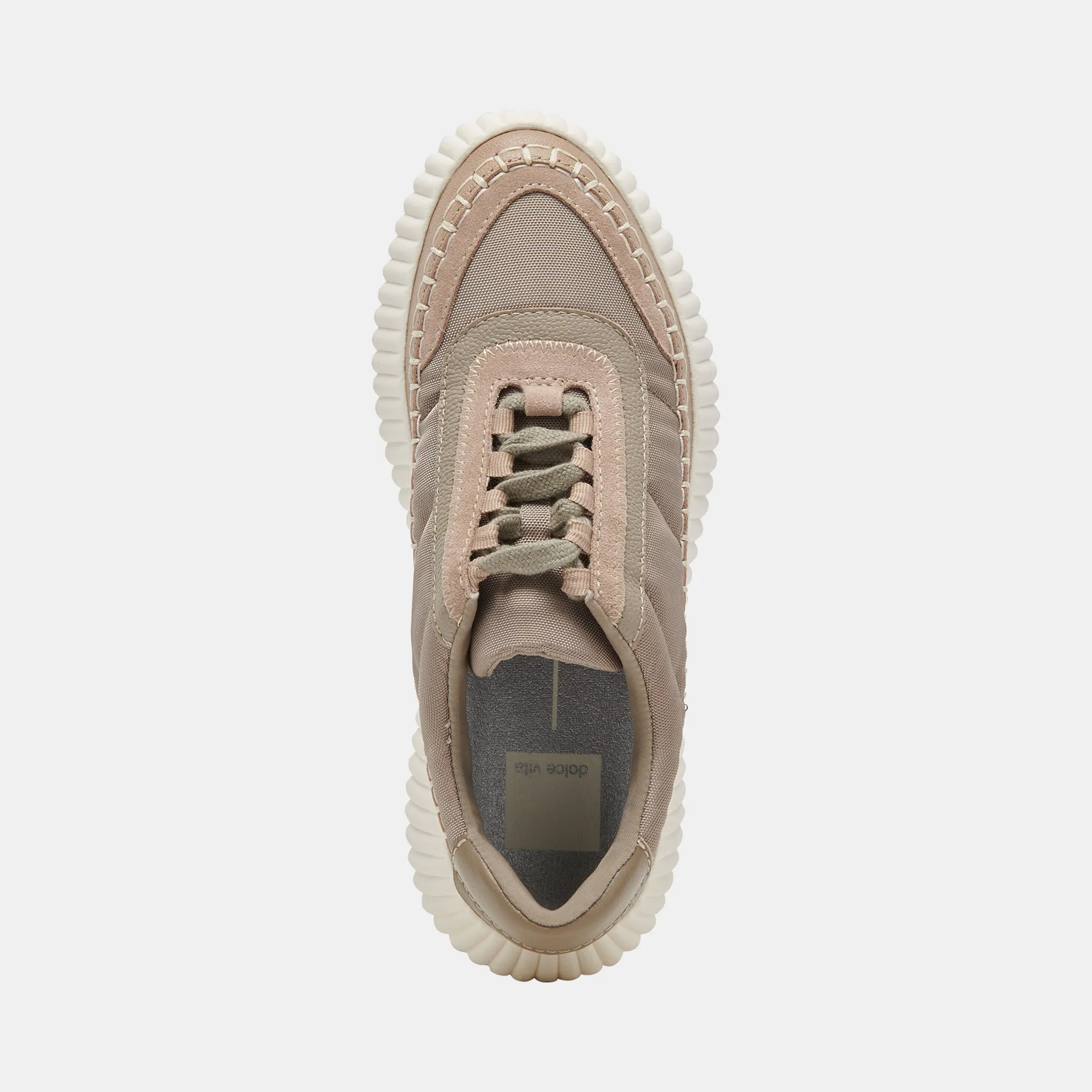 DOLEN NYLON SNEAKERS DK TAUPE NYLON