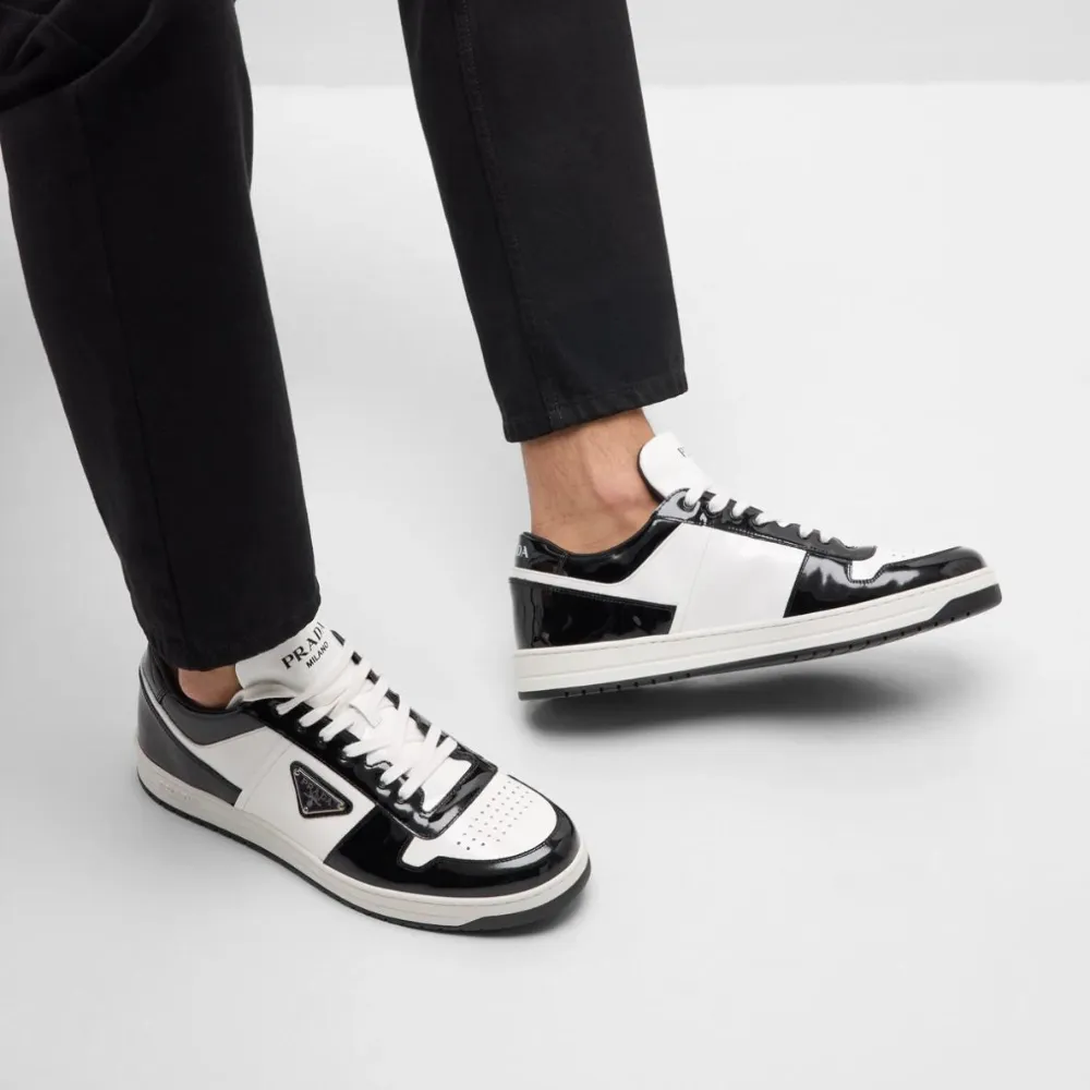 Downtown Leather Low-top Sneakers