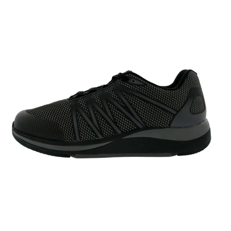 Drew Player Black Wide Mesh Men's Sneakers