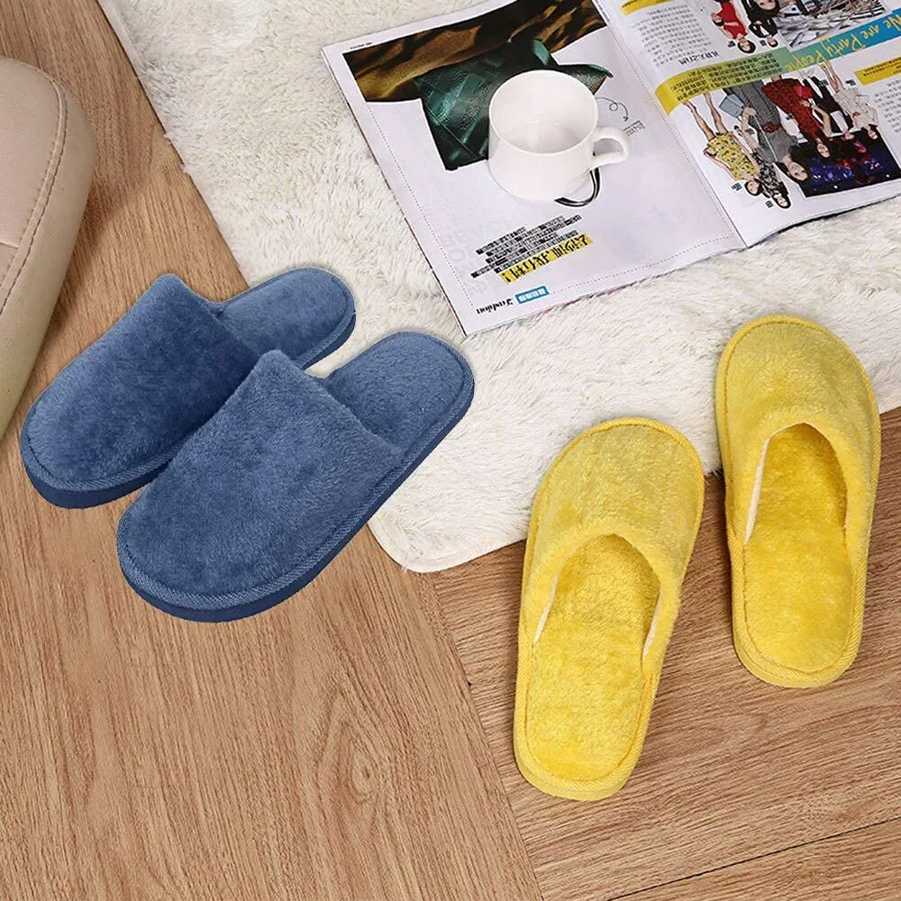 DRUNKEN Slipper For Men Flip Flops Hotel Spa Massage Chappal Bedroom Carpet Slippers Sandal Blue