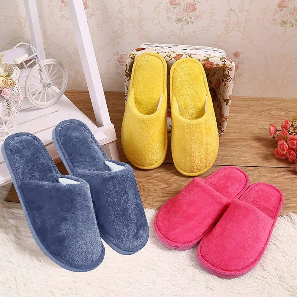 DRUNKEN Slipper For Men Flip Flops Hotel Spa Massage Chappal Bedroom Carpet Slippers Sandal Blue