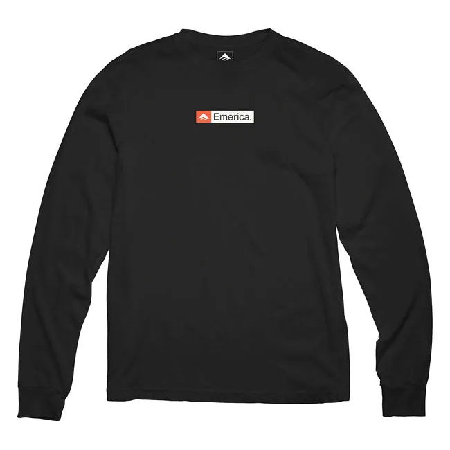 Emerica X Biltwell Long Sleeve T-Shirt Black