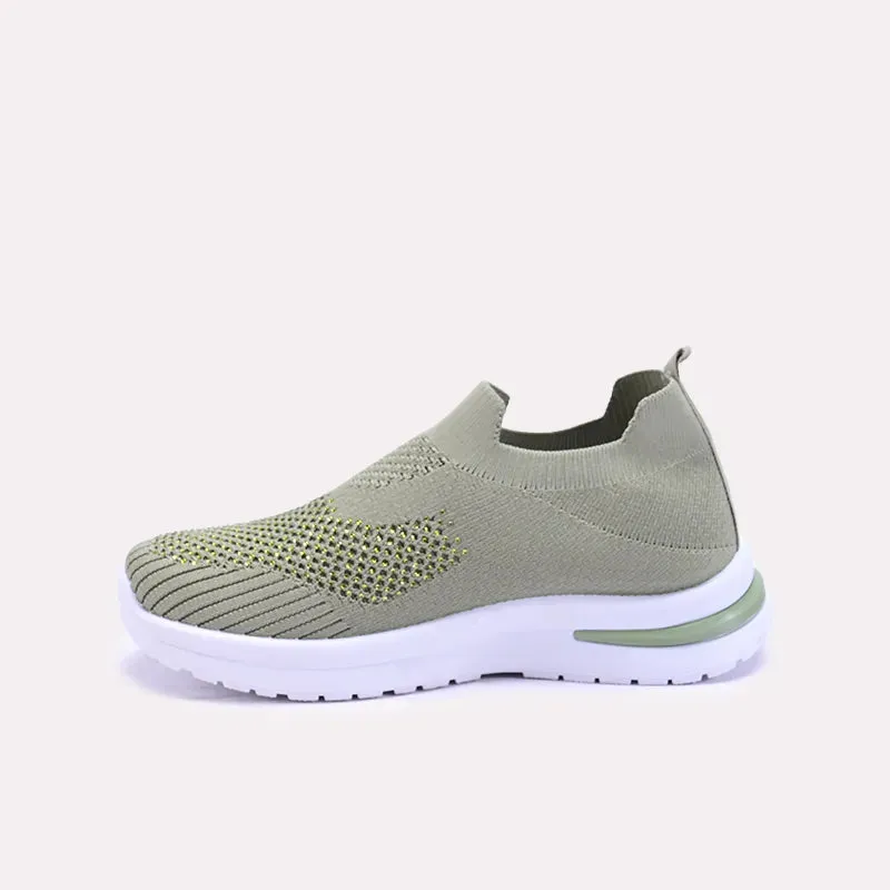 Ethelinda Green Slip On Sneakers 0440736