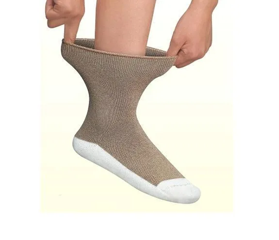 Extra Roomy Sock White (3 Pairs)