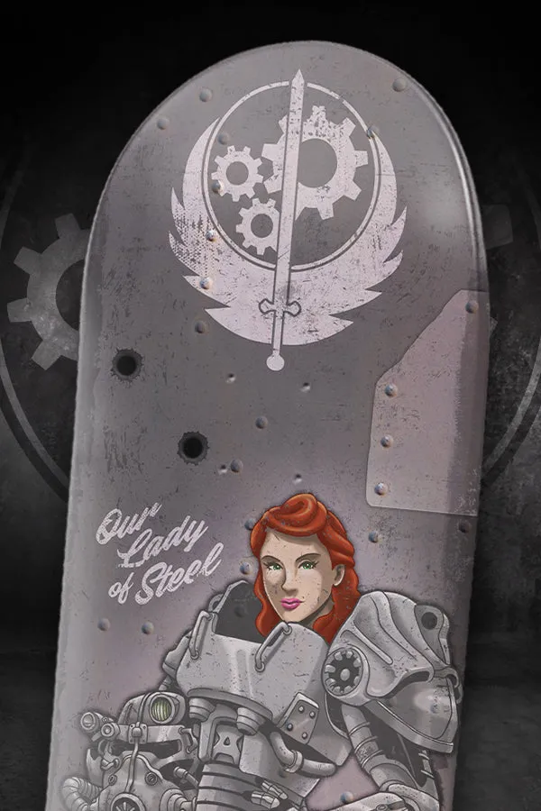 Fallout Our Lady of Steel Skate Deck