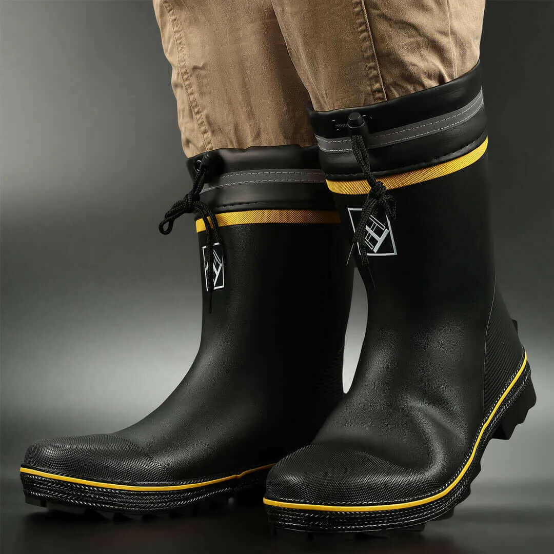 FitVille Men's SteelCore Waterproof Work Boots