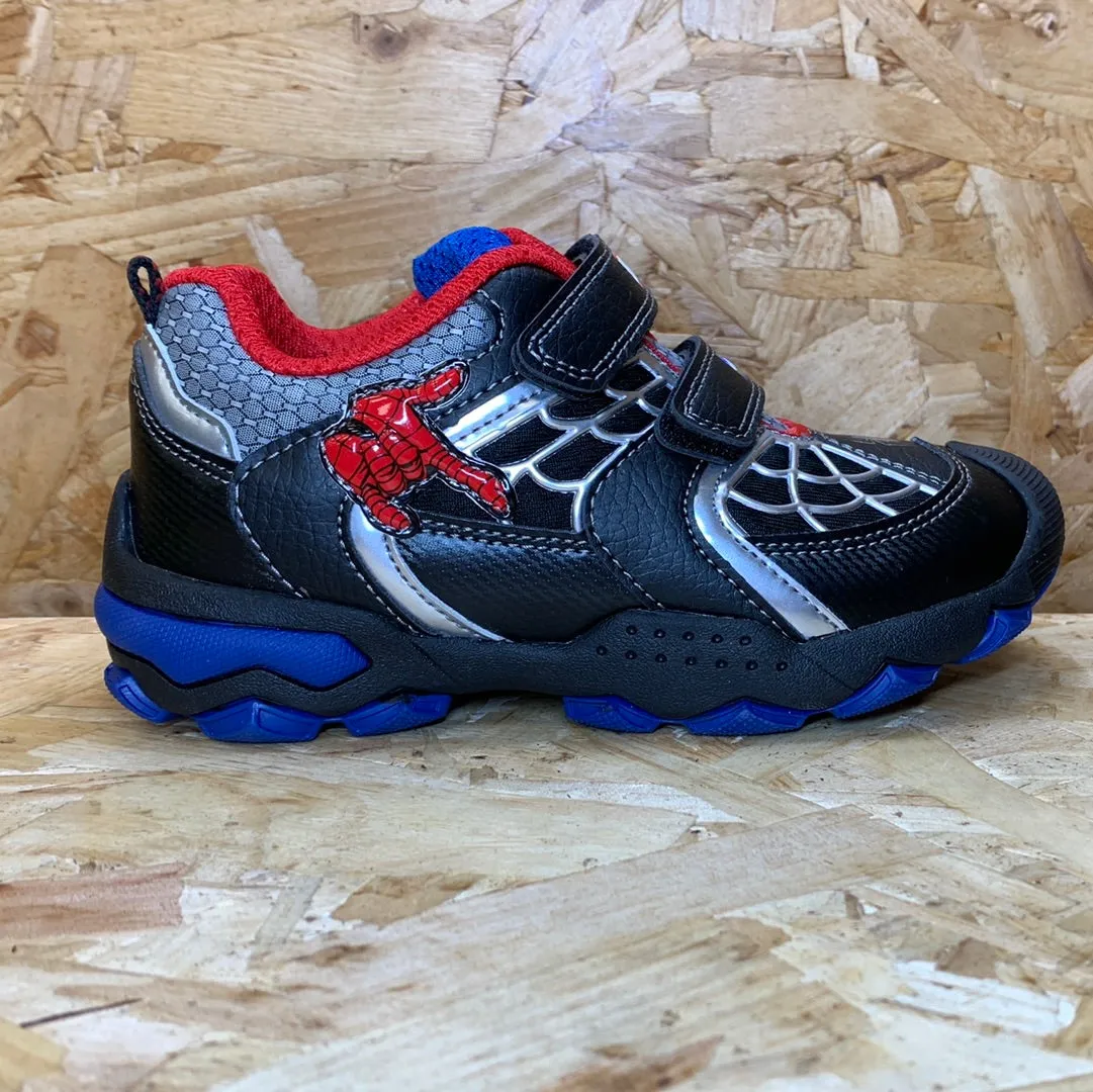 Geox Kids Marvel Spiderman Trainers - Black