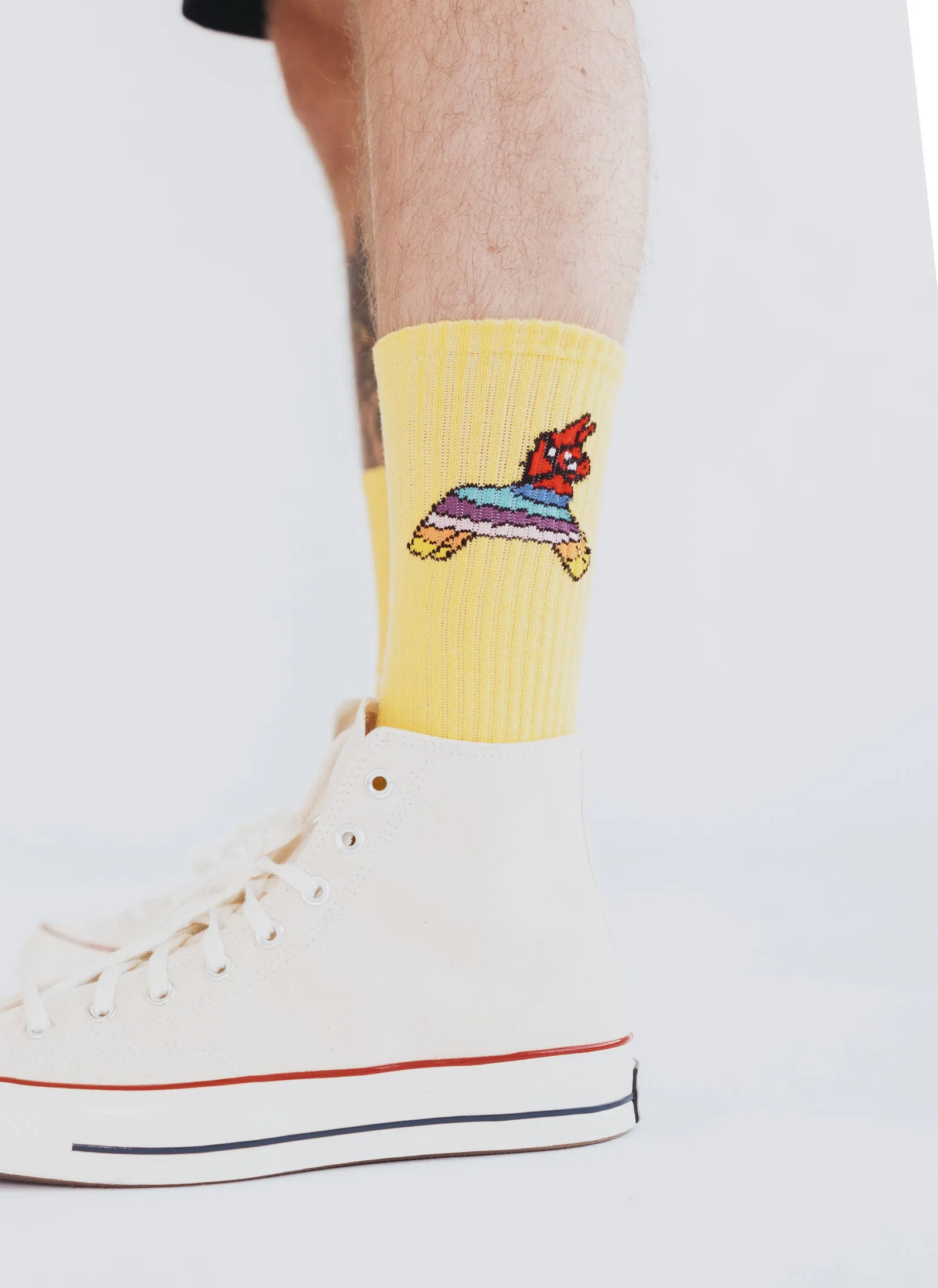 Gerald 2-Pack Sock Yellow/Lilac