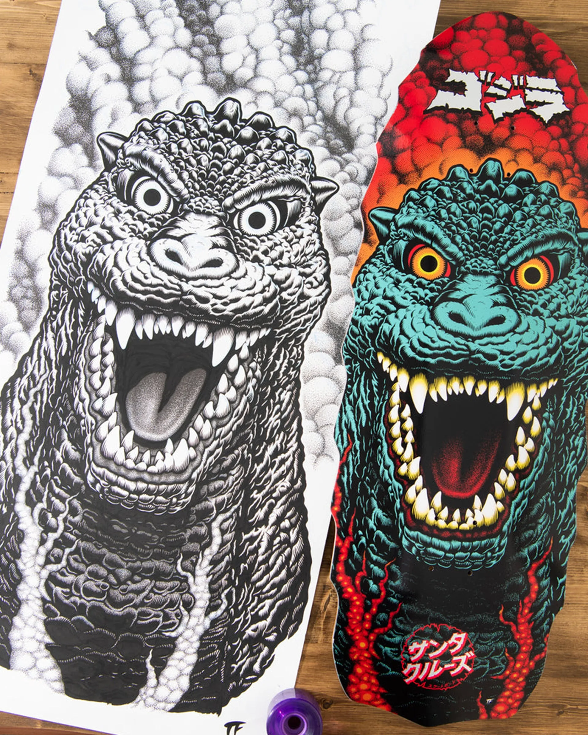 Godzilla Destroyer 11" Deck