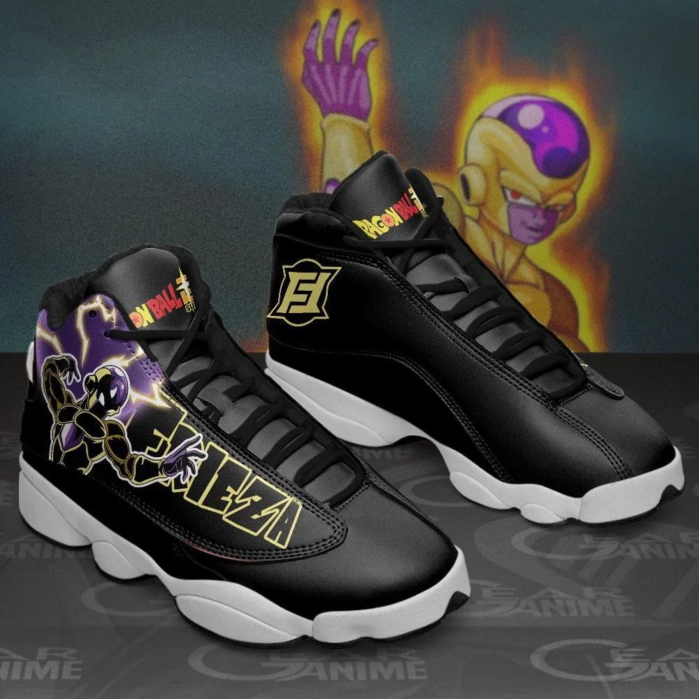 Golden Frieza Sneakers Custom Anime Dragon Ball Shoes