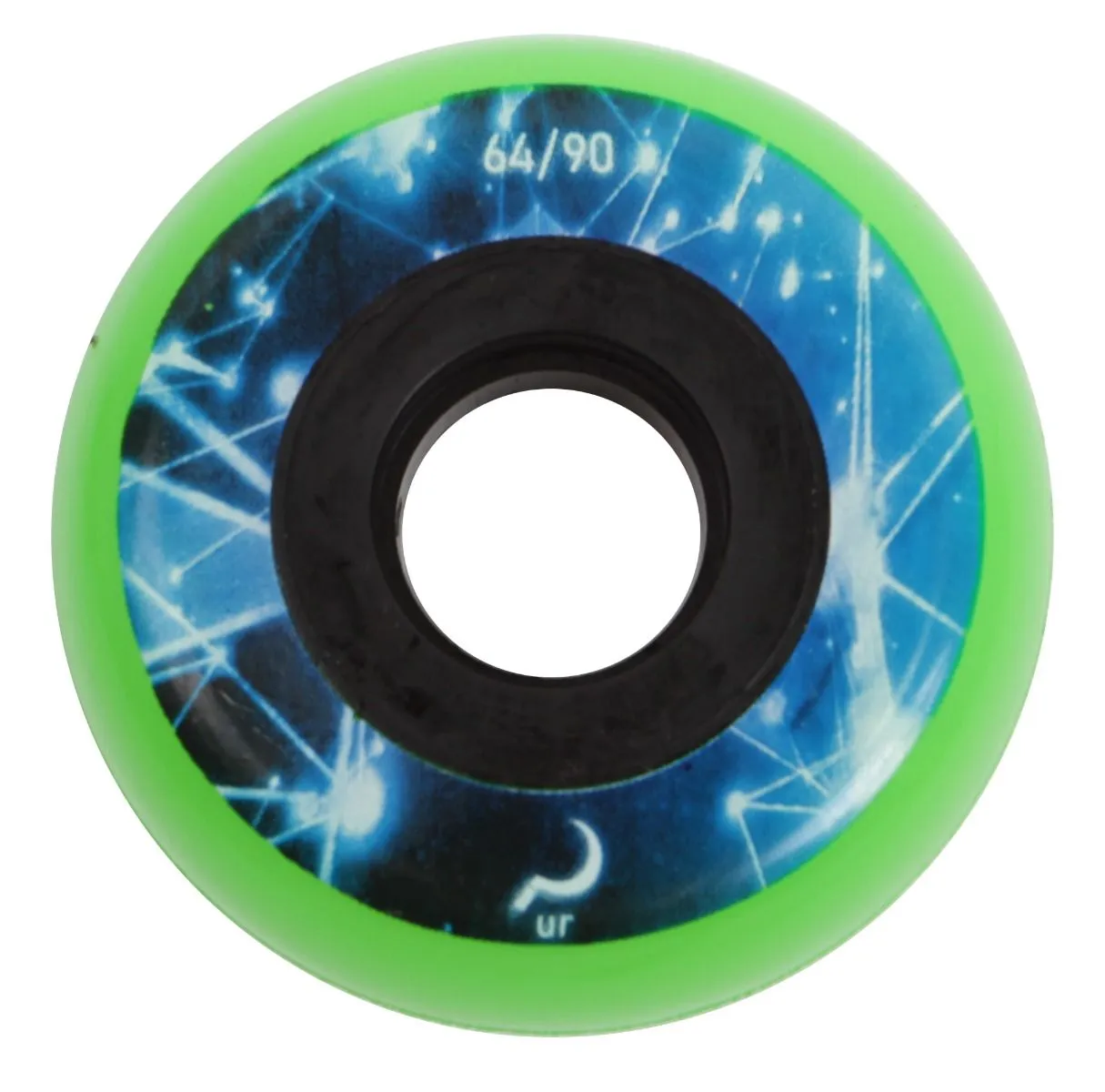 Ground Control UR Constellation Wheels 64mm - Green (Set of 4)