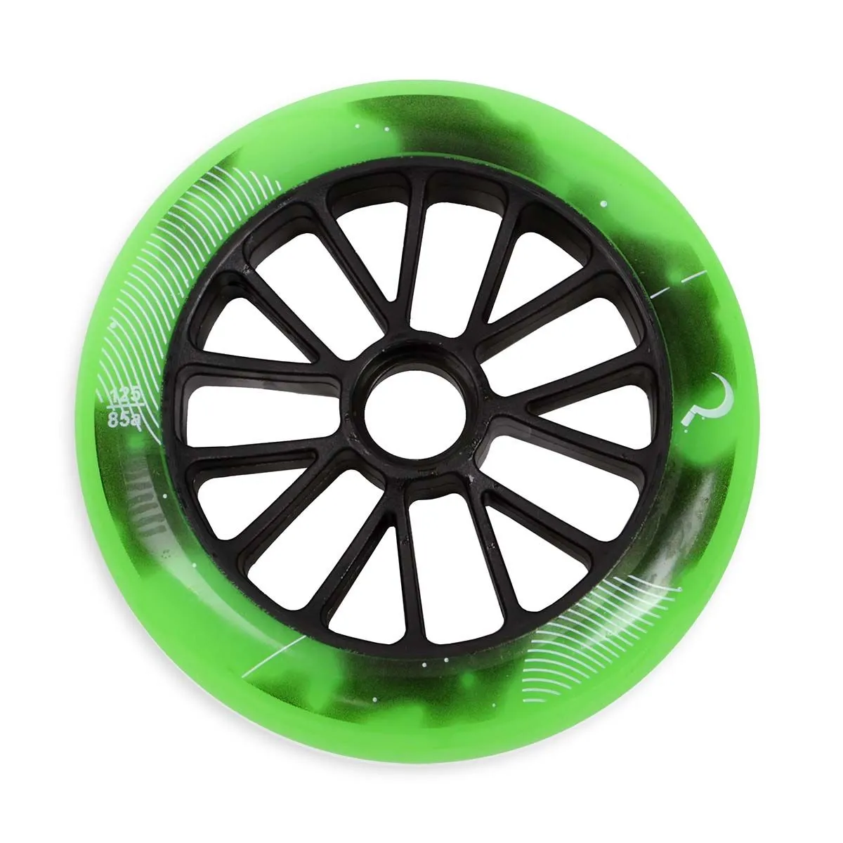 Ground Control UR Galaxy Wheels 125mm 85A - Green (Set of 6)