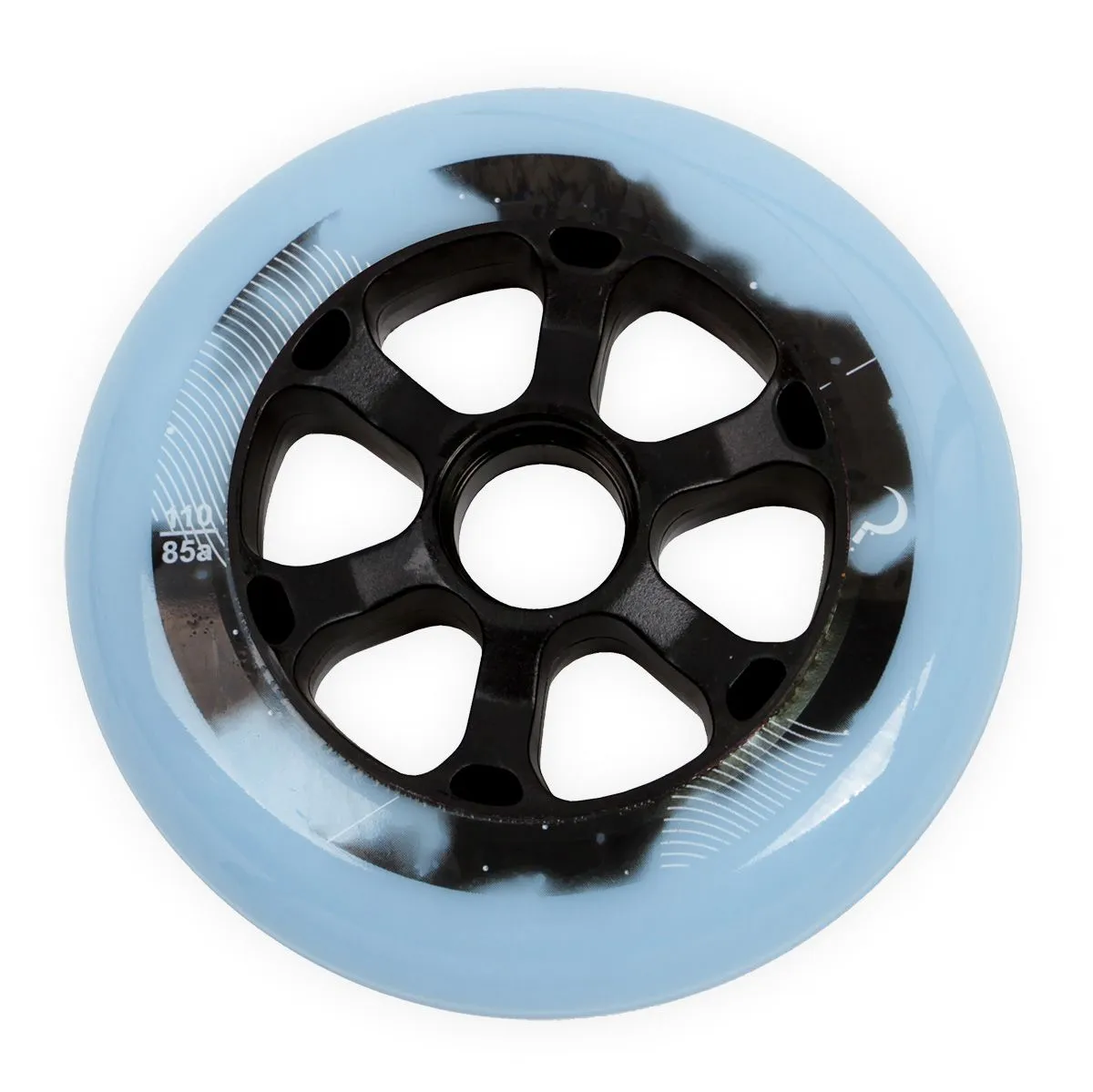 Ground Control UR Moon Wheels 110mm 85A - Lt Blue (Set of 6)