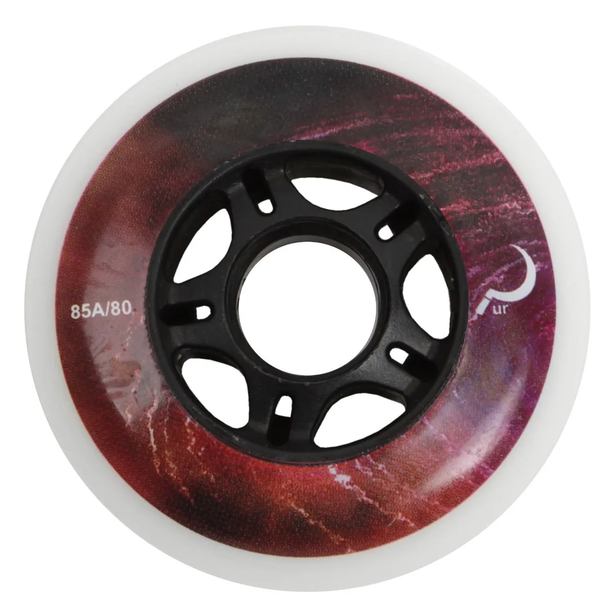 Ground Control UR Nebula Wheels 80mm 85A - White (Set of 4)