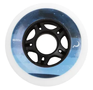 Ground Control UR Stars Wheels 90mm 85A - White (Set of 4)