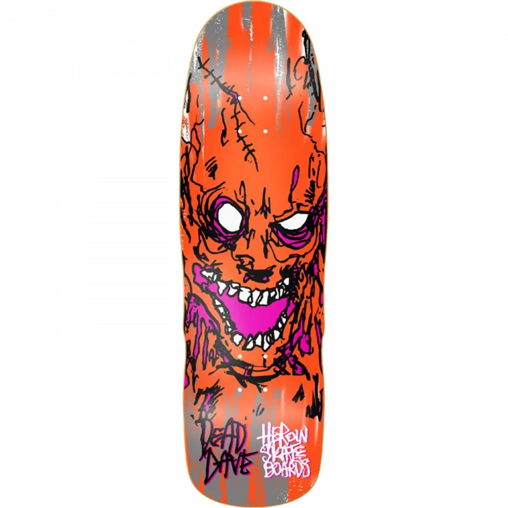 Heroin Dead Dave Savages 10" Skateboard Deck