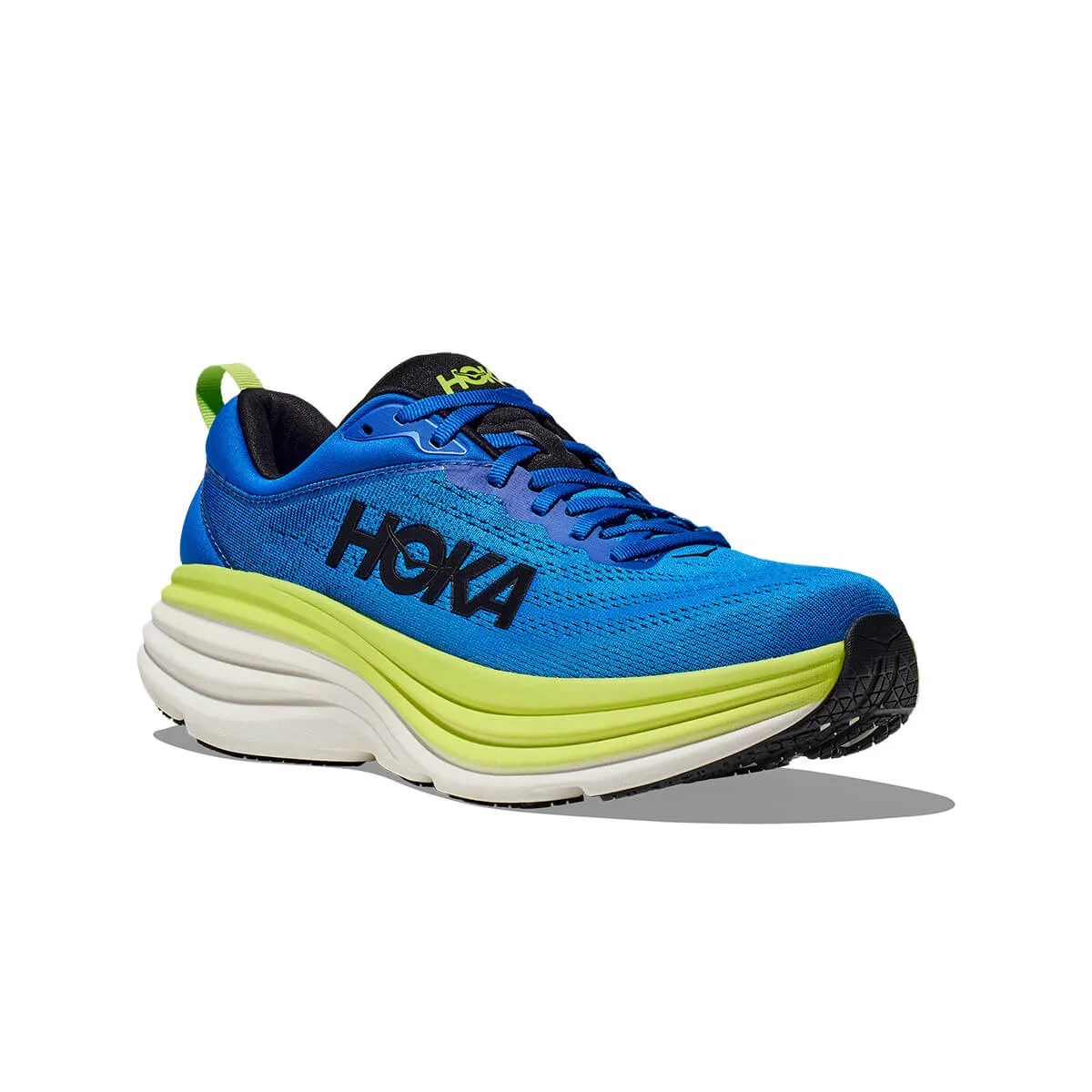 Hoka Bondi 8 Mens | Electric Cobalt / Lettuce