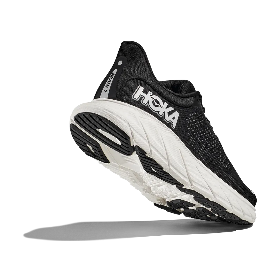 HOKA Men's Arahi 7 Wide Black/White