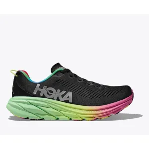 Hoka Men's Rincon 3 Wide (Black / Silver)