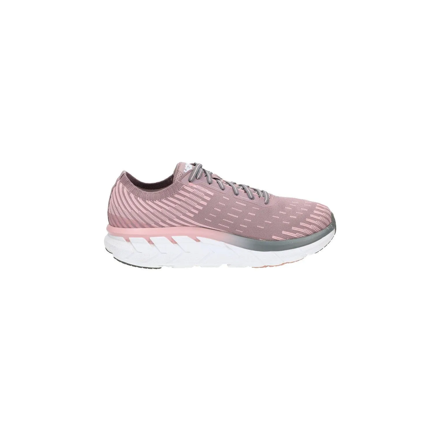 Hoka One One Clifton 5 Running Sport Shoes Fabric Purple Colour For Women