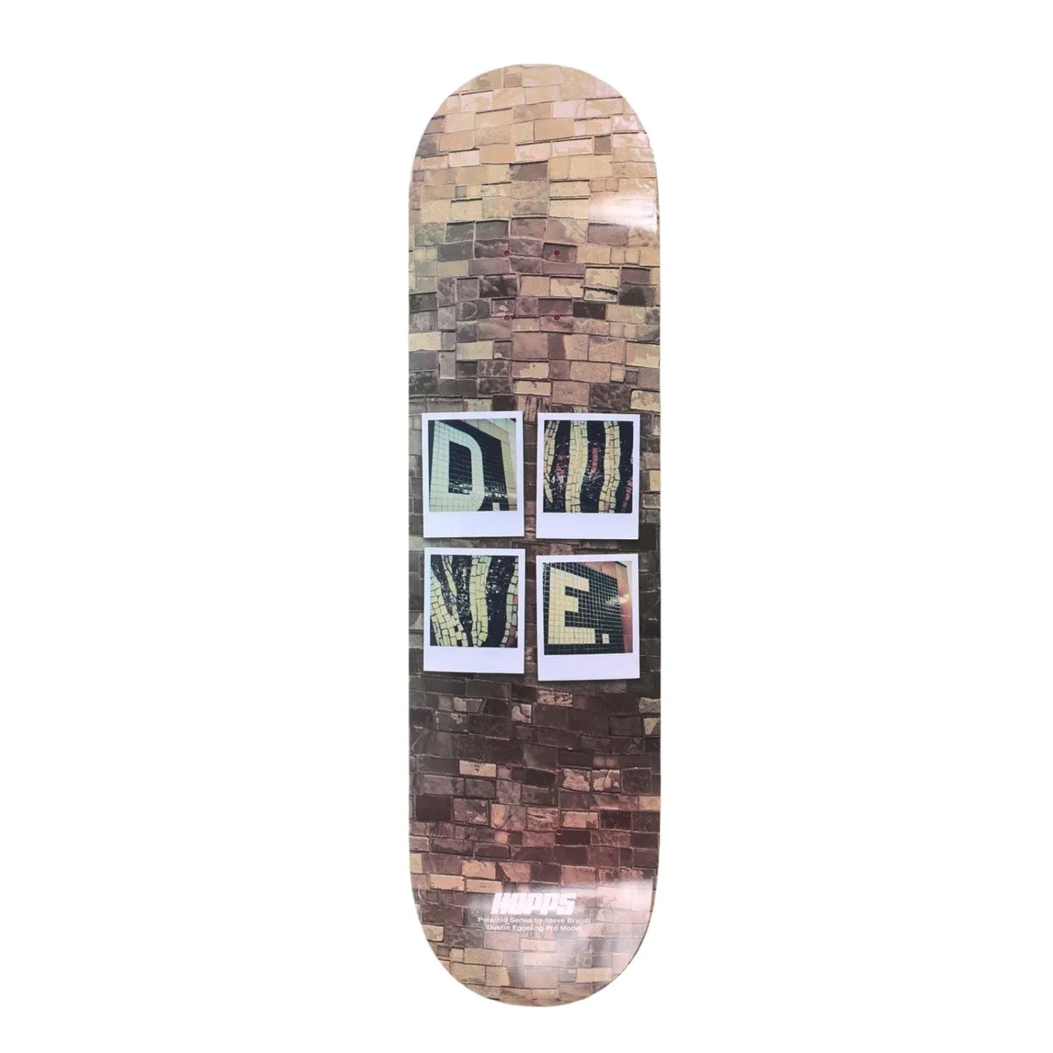 Hopps Brandi Polaroid Series "Eggeling" 8.25" Skateboard Deck