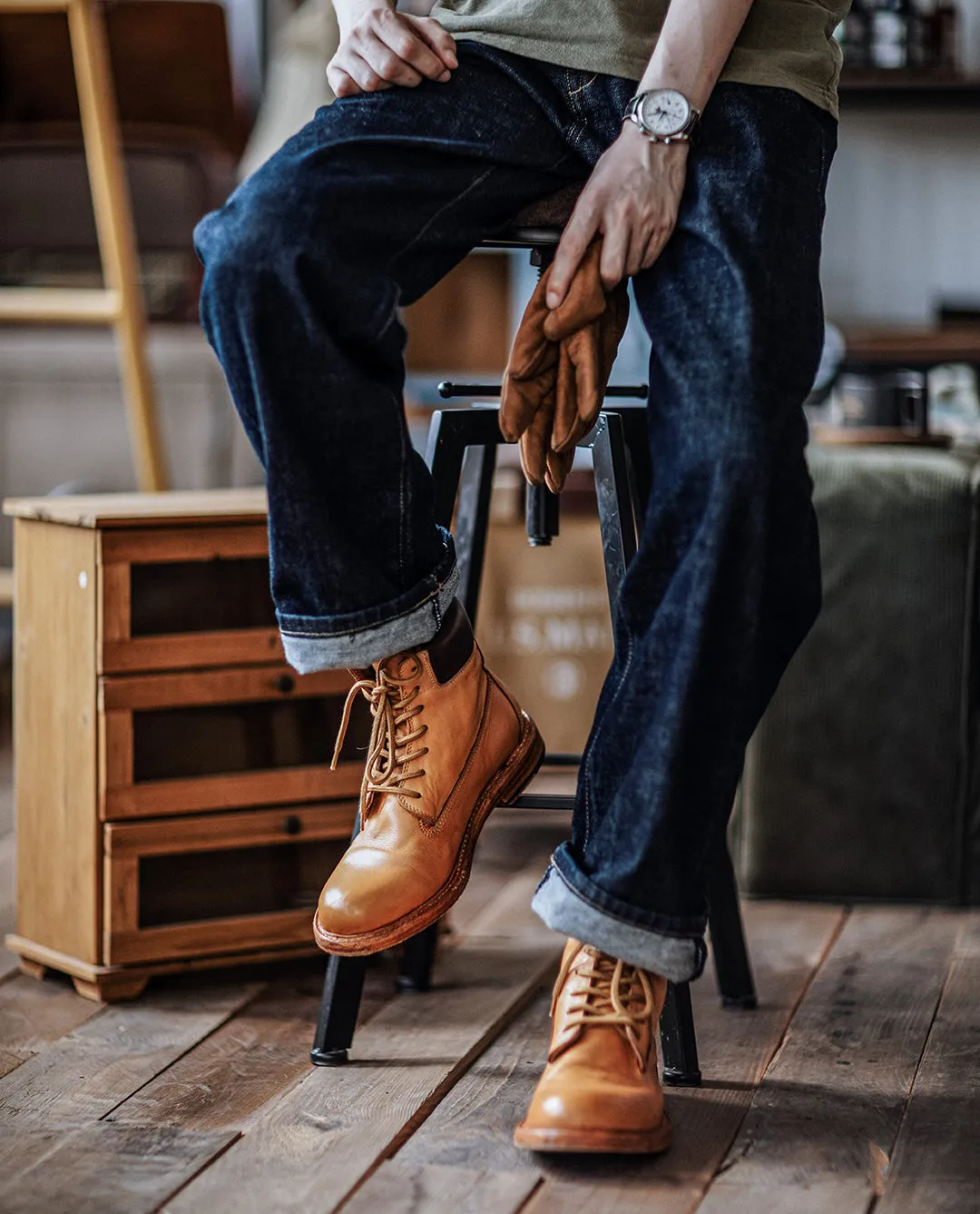 HORSEHIDE BLACKSMITH BOOT