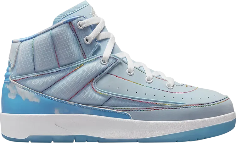 J. Balvin x Air Jordan 2 Retro PS sneakers, blue