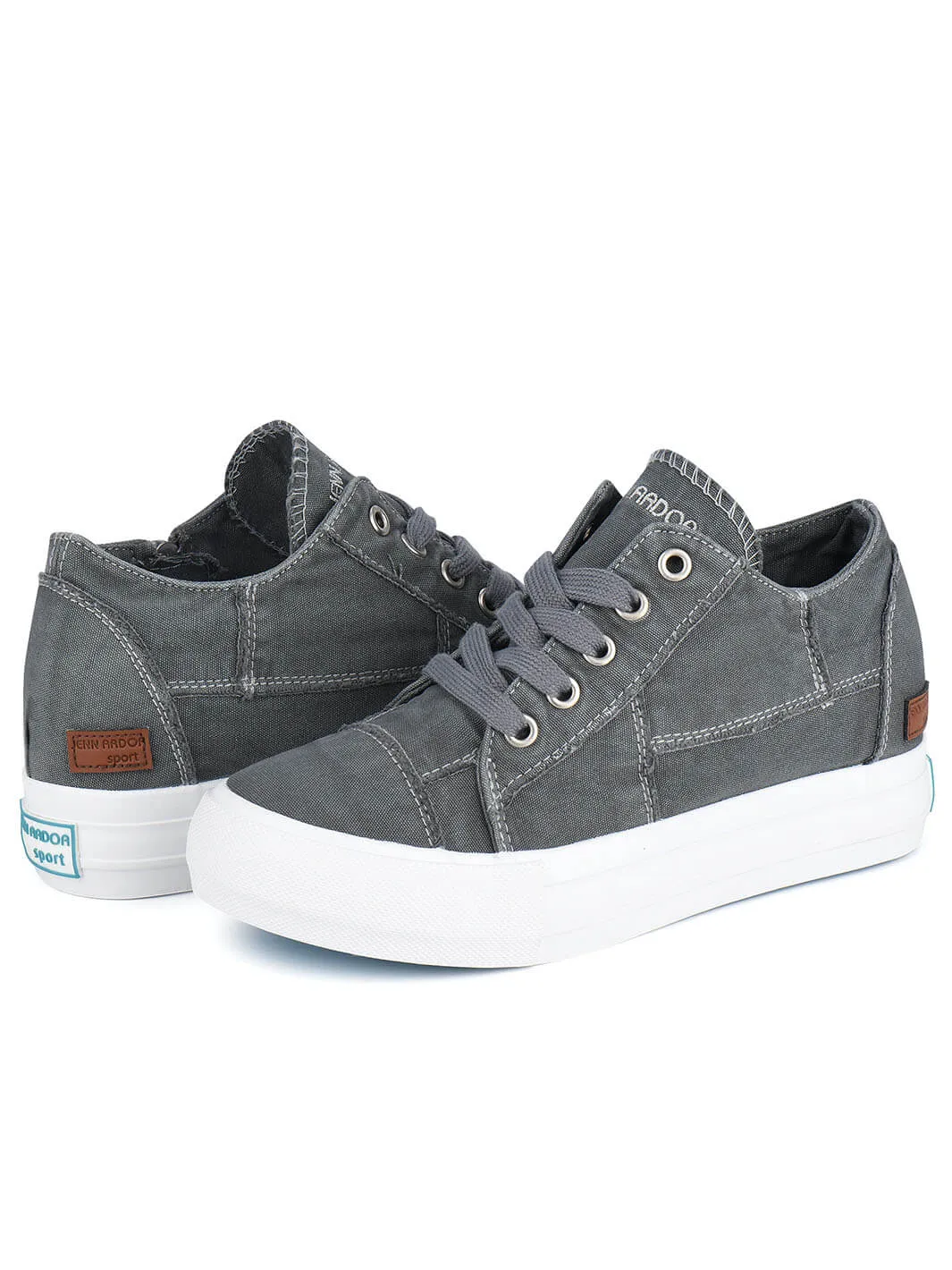 JENN ARDOR Women Casual High-Top Sneaker