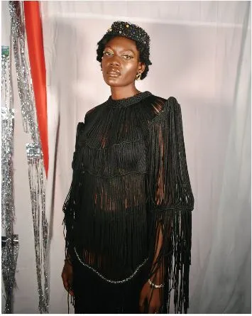 KAYADUA Masquerade Fringe Dress Handwoven with love and care