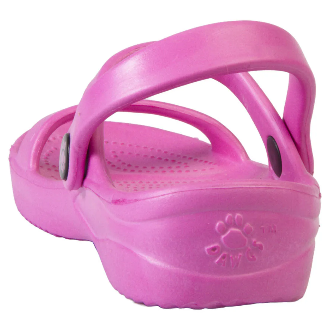 Kids' 3-Strap Sandals - Hot Pink