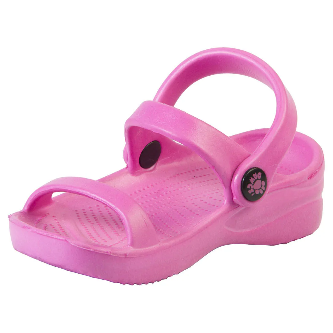 Kids' 3-Strap Sandals - Hot Pink