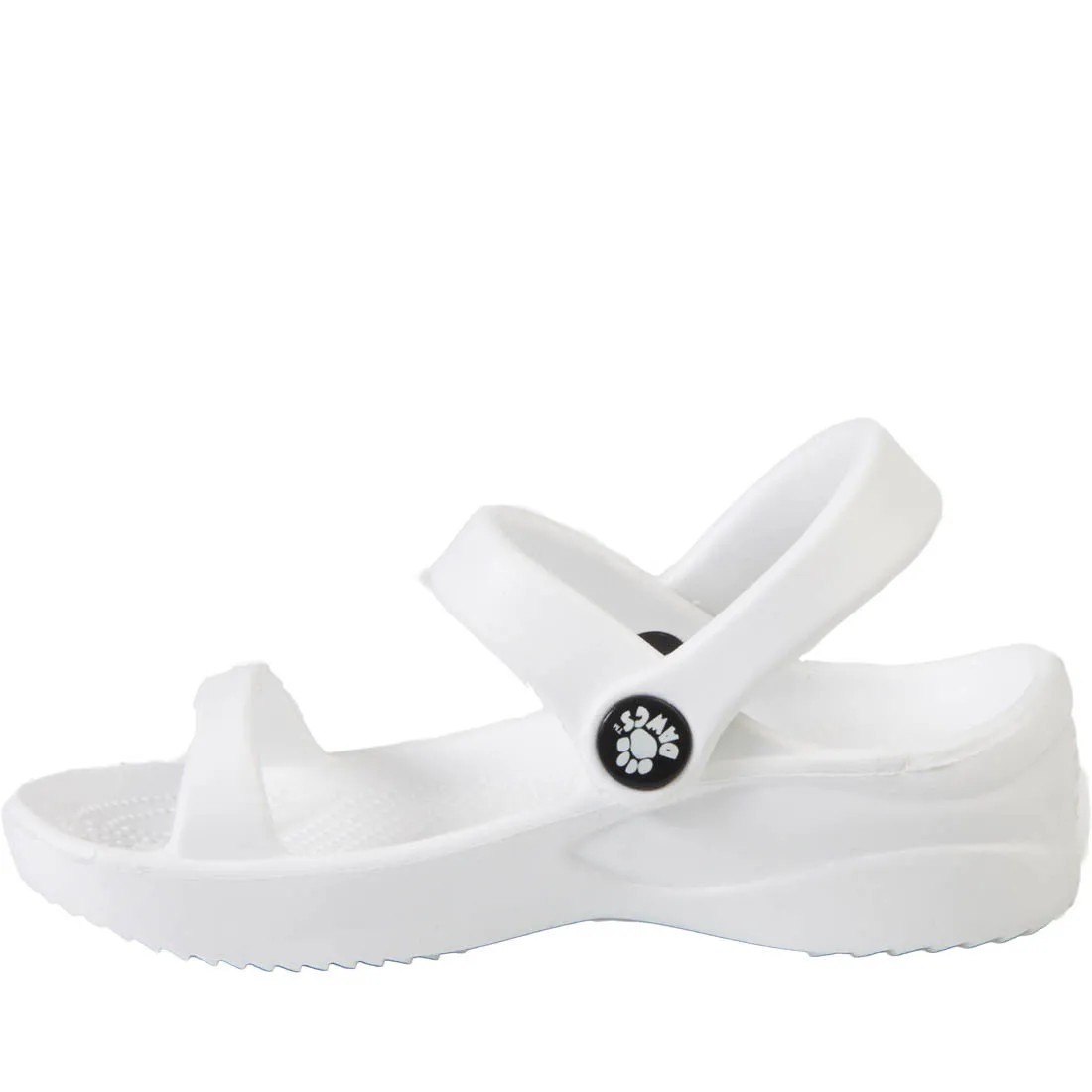 Kids' 3-Strap Sandals - White