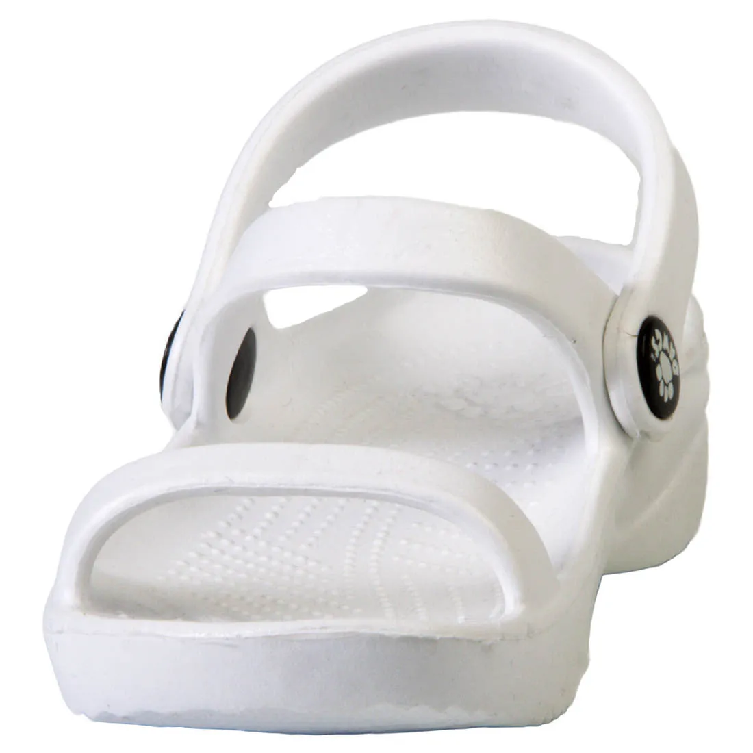 Kids' 3-Strap Sandals - White