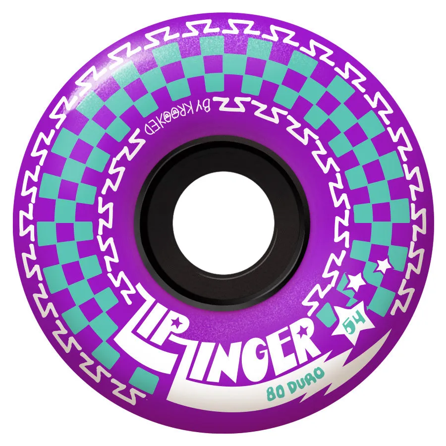 KROOKED ZIP ZINGER 80HD PURPLE CRUISER WHEELS (54MM)