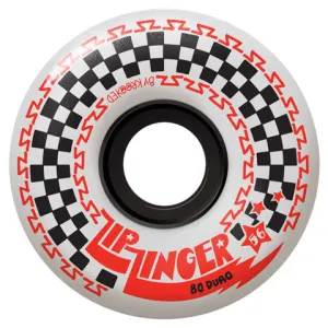 KROOKED ZIP ZINGER 80HD WHITE CRUISER (56MM)