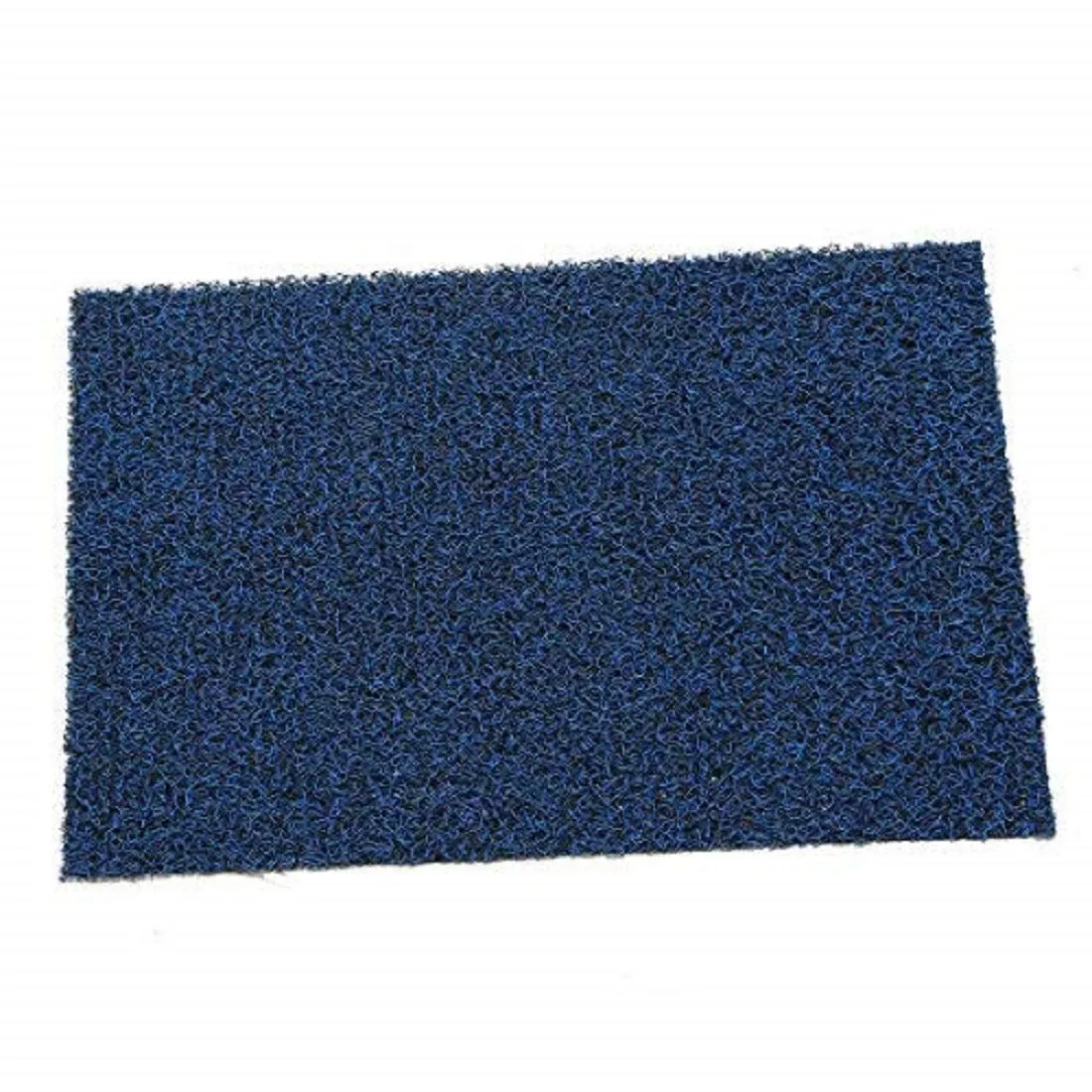 Kuber Industries PVC Door Mat - 24" x 16 inches, Blue, Pack of 1, Rectangular