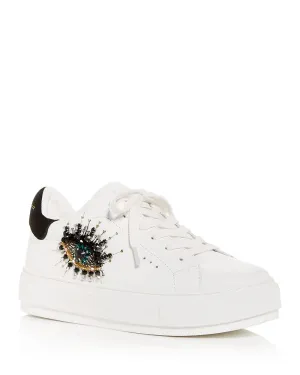 KURT GEIGER LONDON Women's Laney Eye Platform Low Top Sneakers