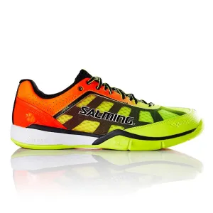 LAST CALL - Salming Viper 4 Men's Court Shoes, Yellow/Orange