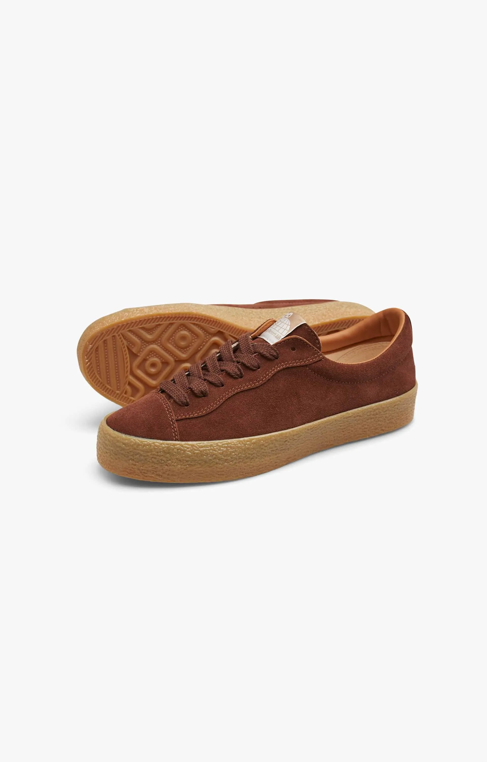 Last Resort AB Suede Lo VM002 Mens Shoes, Choc Brown/Gum