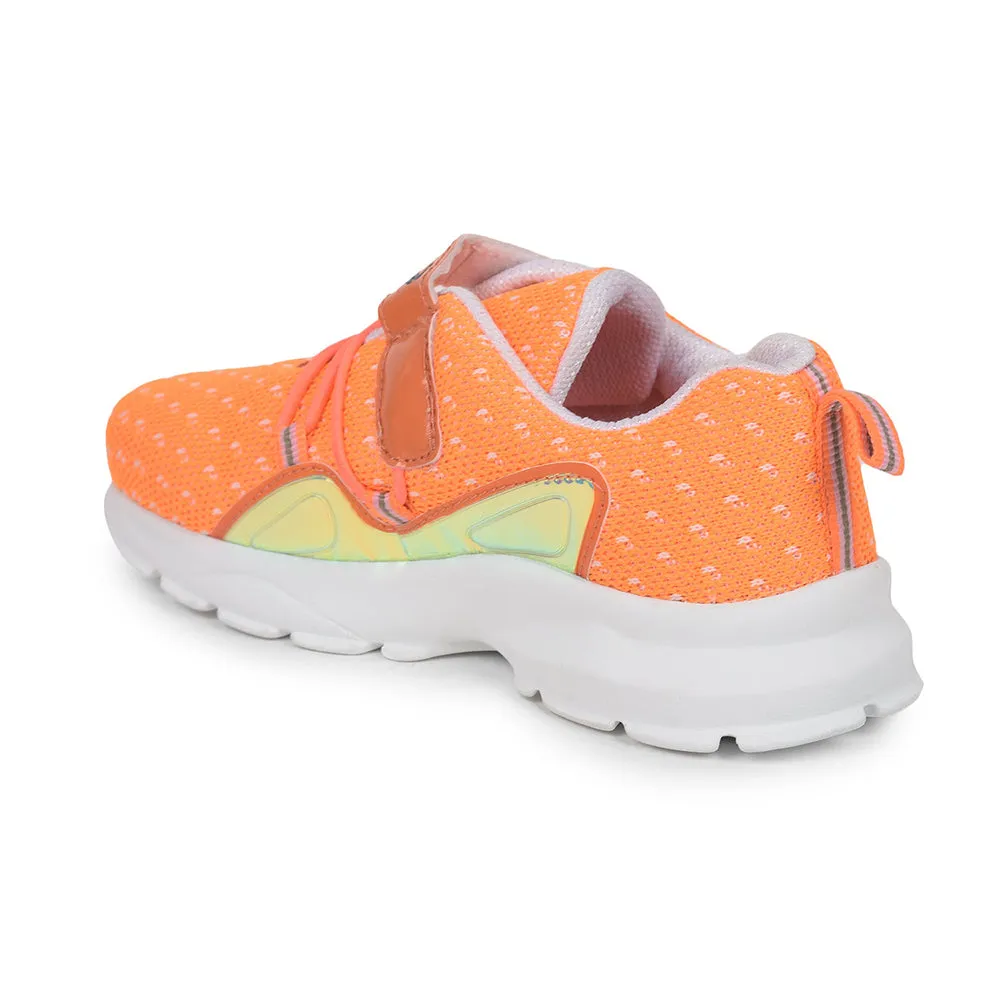 Leap7x Casual Shoes For Kids (Orange) JEEVA-09 By Liberty